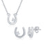 Horseshoe Necklace and Earrings Kid’s Jewelry Set