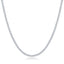 Classic Tennis Necklace in Sterling