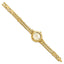 Chain Bracelet Watch Gold or Chrome Silver Finish Charles Hubert Women’s