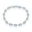 Puffed Marina Link Necklace & Bracelet