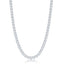 Classic Tennis Necklace in Sterling