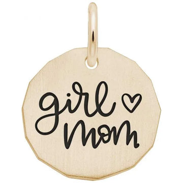 Girl Mom Charm