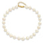 White Freshwater Pearl 14K Necklace Earrings Bracelet Set