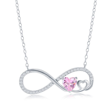 Infinity & Hearts Necklace