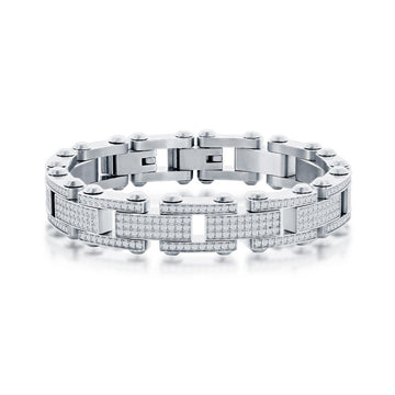 Stainless Steel Tennis Bracelet