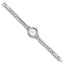 Chain Bracelet Watch Gold or Chrome Silver Finish Charles Hubert Women’s