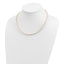 Cultured Pearls and Gold Beaded Necklace