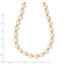 Cultured Pearls and Gold Beaded Necklace