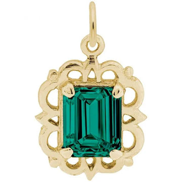 Emerald Green Vintage Charm