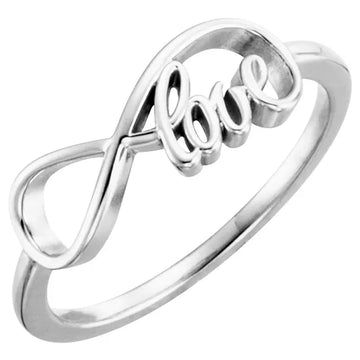 Infinity & Love Ring