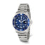 Charles Hubert- Men’s Stainless Steel Blue Dial Watch