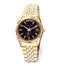 Charles Hubert Paris: Men’s Gold Tone Black Dial Watch