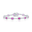 Art Deco Inspired Birthstone Tennis Bracelets- Sapphire, Ruby and Emerald