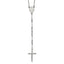 Chisel Traditional Rosary Necklace Stainless Steel