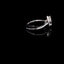 Pear Shape Halo Engagement Ring VVS2 Lab Grown Diamonds