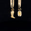 Western Boot and Hat Gold Hoop Charm Set