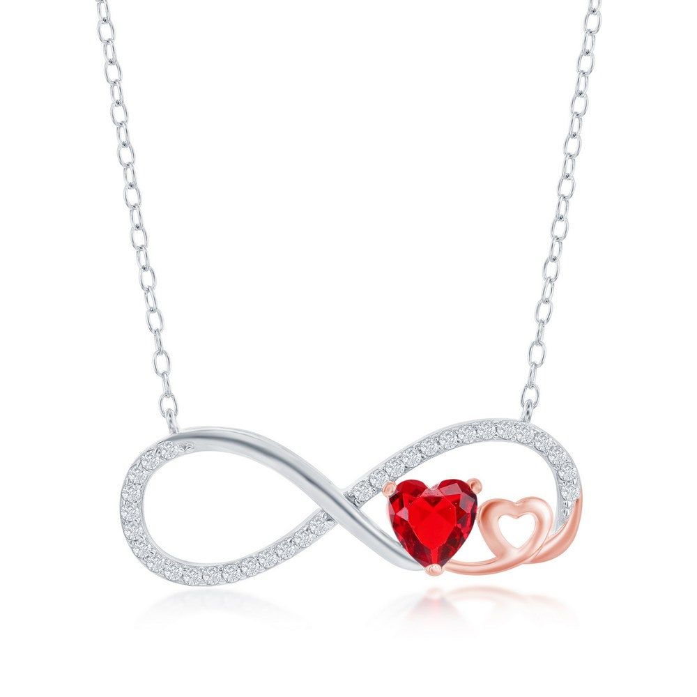 Infinity & Hearts Necklace – Taylor Made Jewelry Inc.