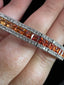 Rainbow Sapphire and Diamond Tennis Bracelet