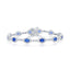 Art Deco Inspired Birthstone Tennis Bracelets- Sapphire, Ruby and Emerald