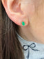 Emerald 1.00ctw Stud Earrings