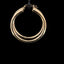 Classic 14K Gold Hoop Earrings 42MM