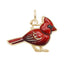 Painted Red Cardinal Charm