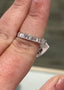 Emerald Cut Anniversary Band