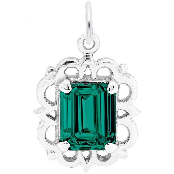 Emerald Green Vintage Charm