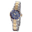 Charles Hubert Paris: Couple’s Two-Toned Stainless Steel Blue Dial Watch