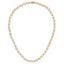 Cultured Pearls and Gold Beaded Necklace