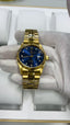 Sapphire Blue and Gold His & Hers Wrist Watch- Charles Hubert