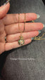 Vintage Cloisonné Gemstone Spiders