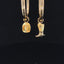 Western Boot and Hat Gold Hoop Charm Set