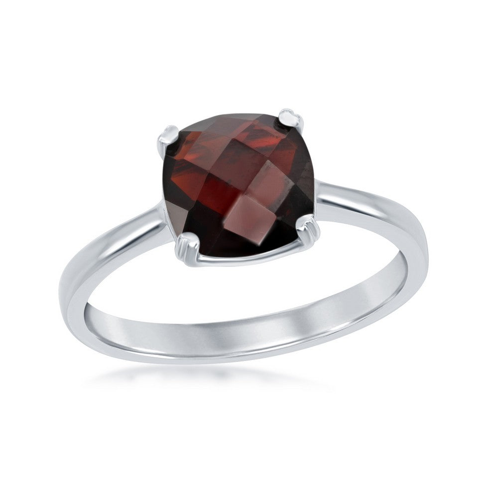 Genuine Garnet January Birthstone Set