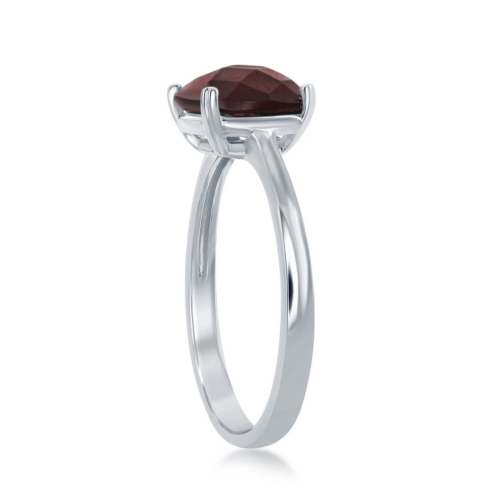 Genuine Garnet January Birthstone Set