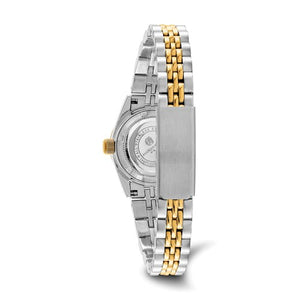 Women’s Charles Hubert Two Tone Silver-White Dial Watch
