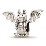 Sterling Silver Reflections Bat Bead